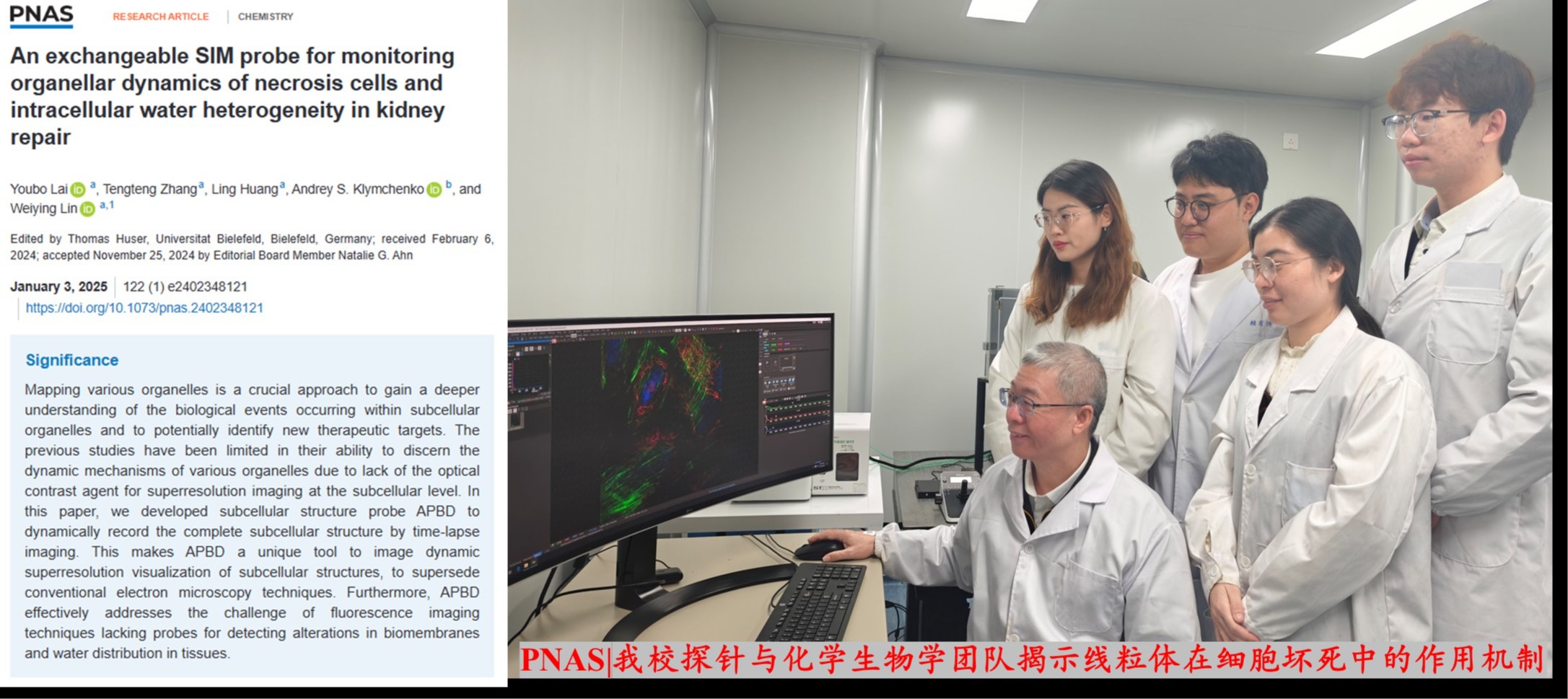 黄色网站免费在线观看国产又色又粗又黄又爽探针与化学生物学团队在超高分辨探针领域取得重大突破